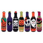 Halloween Wine Set With Knitted Champagne Bottle Bag Atmosphere Decoration