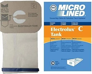 24 sacchetti aspirapolvere carta microfoderati Aerus Electrolux Bidone Style C DVC - Foto 1 di 5