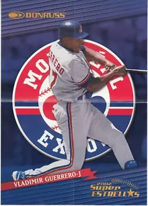 2002 Donruss Super Estrellas VLADIMIR GUERRERO Mini Poster #16 - Picture 1 of 1