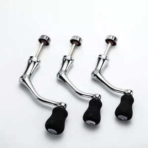 Fishing Reel Handle Replacement Power Knob Spinner Metal Rocker Arm Grip Tools - Picture 1 of 26