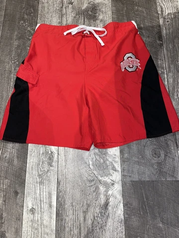 Pro Edge Knights Apparel Ohio State Mens Swim Trunks Buckeyes Size XL Cover