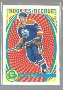  2013-14 O-Pee-Chee Retro Blank Backs #568 Justin Schultz RC (ref1067)