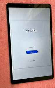 Samsung Galaxy Tab A7 Lite SM-T227U 32GB Wi-Fi (T-Mobile) Gray *BACK DENT* - Picture 1 of 2