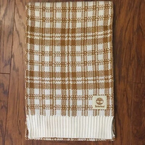NUEVO CON ETIQUETAS Timberland 64"x10" Buffalo Bufanda Acrílica a Cuadros Unisex OS - Imagen 1 de 6