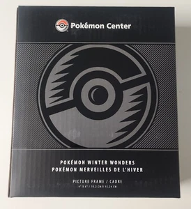 Pokemon Center Winter Wonders Picture Frame 2020 Rare HTF OOP W/ Fast Shipping! - Picture 1 of 4