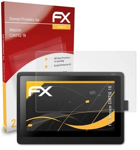 atFoliX 2x Displayschutzfolie für Wacom CINTIQ 16 matt & stoßfest - Bild 1 von 8
