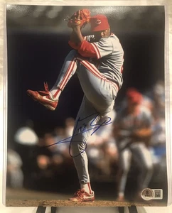 JOSE RIJO Signed 8x10 Picture Photo Cincinnati Reds Beckett WITNESS Autographed - Picture 1 of 2