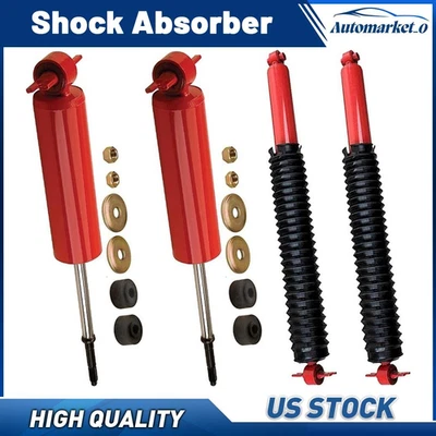 KYB Front Rear Shock Absorbers for 1988-1993 Chevrolet C1500 C2500 C3500 6.2L - Image 1 of 4