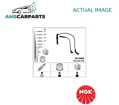 IGNITION CABLE SET LEADS KIT 8467 NGK NEW OE REPLACEMENT - Image 1 of 4