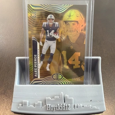 2022 Panini Illusions - Alec Pierce #38 Trophy Collection Gold /25 (RC) - Image 1 of 4