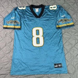 Camiseta deportiva vintage Puma Jacksonville Jaguars para hombre grande verde azulado Mark Brunell NFL Duval - Imagen 1 de 13