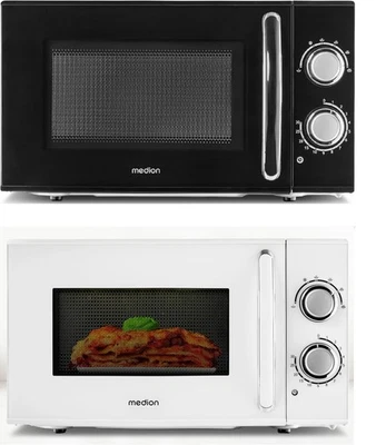 MEDION MD15644 Mikrowelle 17L 700 Watt 6 Leistungsstufen Auftaufunktion - Bild 1 von 4