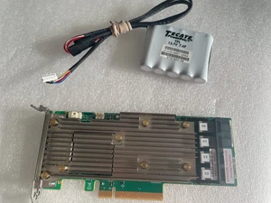 Broadcom MegaRAID 9460-16i Tri mode SAS/SATA/NVME Controller L/p BKT Inc vat - Picture 1 of 1