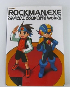 Mega Man EXE Battle Network Official Complete Works Art Book Japanese - Picture 1 of 2