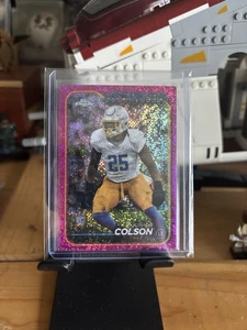Junior Colson 2024 Topps cromo magenta refractor de motas /399 - Imagen 1 de 2