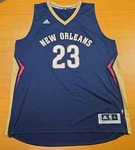 Adidas Swingman New Orleans Pelicans #23 Anthony Davis Jersey Size XL +2 - Picture 1 of 7