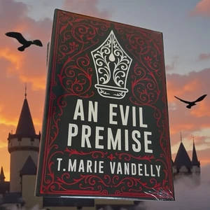 An Evil Premise by T Marie Vandelly - Twisted Retreat 👻 Signed Stenciled  Edges - Picture 1 of 7