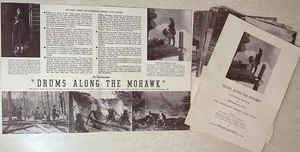 Drums Along The Mohawk-Pictoral Panels & Historical Data For Classrooms-Library - Picture 1 of 12