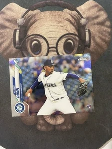 2020 Topps Chrome -- Justin Dunn #136 (RC) - Bild 1 von 2