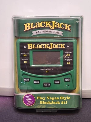 Las Vegas Casino Black Jack Juego Electrónico Portátil Nuevo En Paquete Foto 1 de 2
