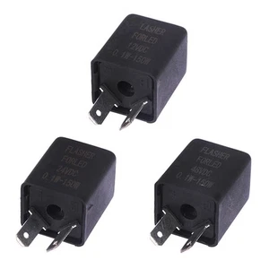Flasher Relay with Buzzer Indicator Motorcycle Inbuilt Beeper Flasher relay - Picture 1 of 15