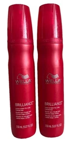 2X PROFESSIONALS BRILLIANCE Leave-In Balm for Long Colored Hair 5.07oz Ea - Picture 1 of 2
