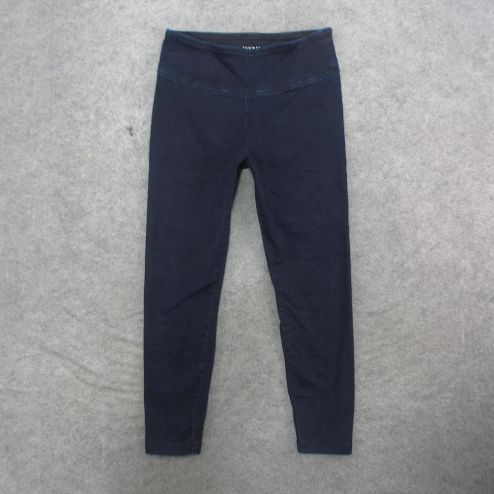 Leggings elásticos para pasarela lavado oscuro 12P White House Black Market para mujer Foto 1 de 4