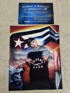 PITBULL MR. WORLDWIDE MR. 305 AUTOGRAFO FIRMATO 8x10 MUSICA FOTO COA - Foto 1 di 8