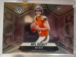2024 Panini Mosaic - NFL Debut #271 Bo Nix Denver Broncos Rookie Card - Picture 1 of 1