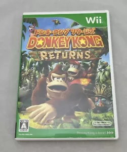 Japanese Donkey Kong Returns Nintendo Wii Japan Import - Picture 1 of 6