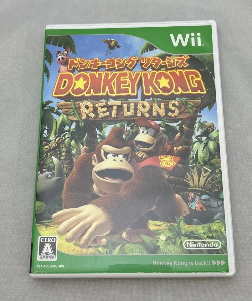 Japanese Donkey Kong Returns Nintendo Wii Japan Import - Image 1 of 4