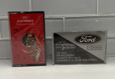 1980s Ford Pre-Recorded Cassette And 80s Promo Tape Car Stereo - NEW SEALED - Image 1 of 4