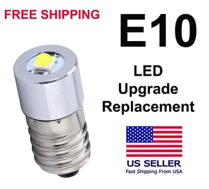 E10 LED Replacement Upgrade Bulb Car Lamp Flashlight Ceiling Fan 4-24V 3W NEW - Picture 1 of 5