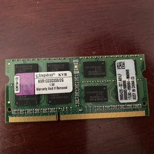 Kingston 2GB PC3-10600 LAPTOP RAM SPEICHER KVR1333D3S9/2G - Bild 1 von 1