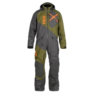 ELEVATION MEN'S ONE PIECE MONO SUIT BACKCOUNTRY CHARCOAL/GREY W/ORANGE 2X 607096 - Picture 1 of 1
