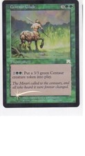 MTG 4X FOIL ONSLAUGHT CENTAUR GLADE NM/M MAGIC THE GATHERING UNCOMMON GREEN