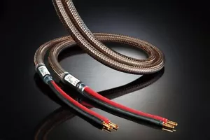 MPS 3,0M E-330 coppia cavi altoparlanti - conduttori placcati 9awg OFC/Argento - banane - Foto 1 di 5
