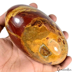 4500 Cts Natural Red Jasper Egg/Lingam Polished Reiki Healing Crystal Gemstone - Picture 1 of 6