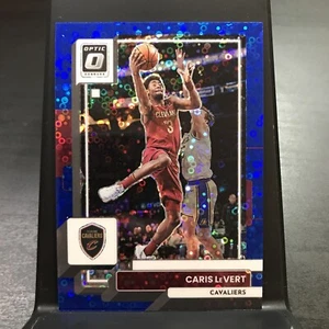 CARIS LEVERT 38/49 SSP BLUE DISCO PRIZM 2022-23 OPTIC #85 CAVALIERS - Picture 1 of 3