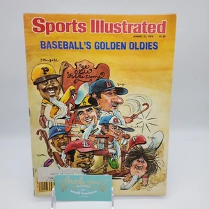 Sports Illustrated August 7 1979 BASEBALL'S GOLDEN OLDIES Rose Yaz & More  - Picture 1 of 3
