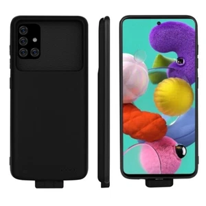 Nueva funda cargadora de batería externa portátil para Samsung Galaxy A71 5G - Imagen 1 de 10