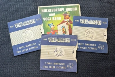 View Master 1960 HUCKLEBERRY HOUND & Yogi Reel LOT 3 #B-5121 & B-5123 B5122 - Image 1 of 4