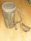 POST WAR GERMAN GASMASK CANNISTER WITH CANVAS COVER