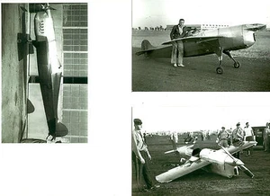 3: WITTMAN - CHIEF OSHKOSH MENASCO 1936 RENNFLUGZEUG FOTOSET #59 - Bild 1 von 4