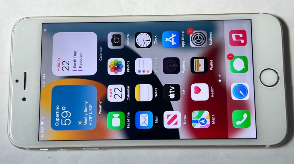 UNLOCKED Apple iPhone 6S+ PLUS 128GB LTE Smart Phone / T-Mobile AT&T h2O *READ - Image 1 of 4