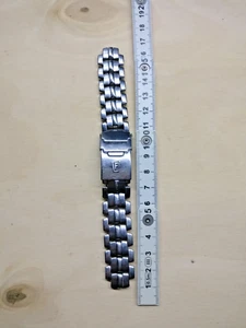 old 15.5 cm long Festina stainless steel wrist watch band bracelet collectible - Picture 1 of 13