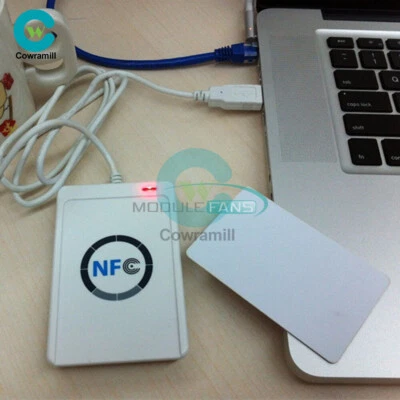 NFC ACR122u Reader&Writer 13.56Mhz RFID Copier Duplicator+5PCS UID Cards+Tags - Image 1 of 4