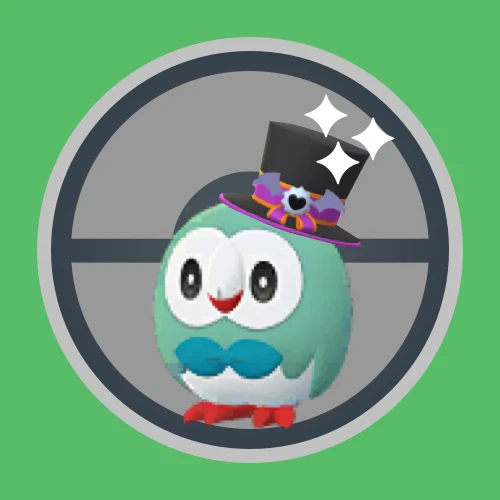 ✨Shiny Rowlett (Halloween Costume 2024) (#722) - Pokémon GO✨ - Image 1 of 1