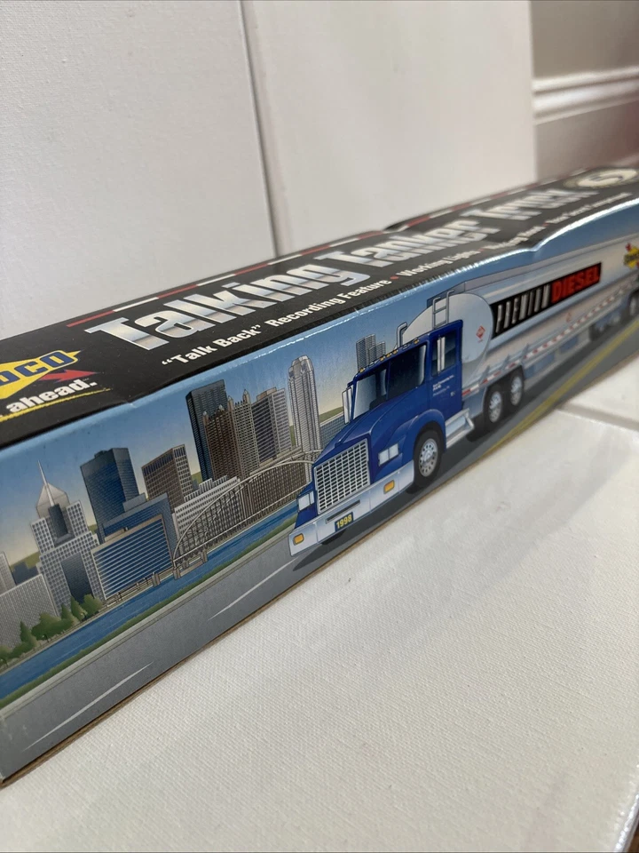 Vintage 1998 Sunoco Talking Tanker Truck 5th Inseries