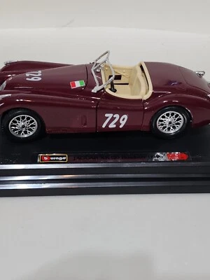 Coche diecast Burago 1948 Jaguar XK120 Roadster leer descripción Italia  Foto 1 de 4
